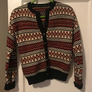 Vintage wool cardigan